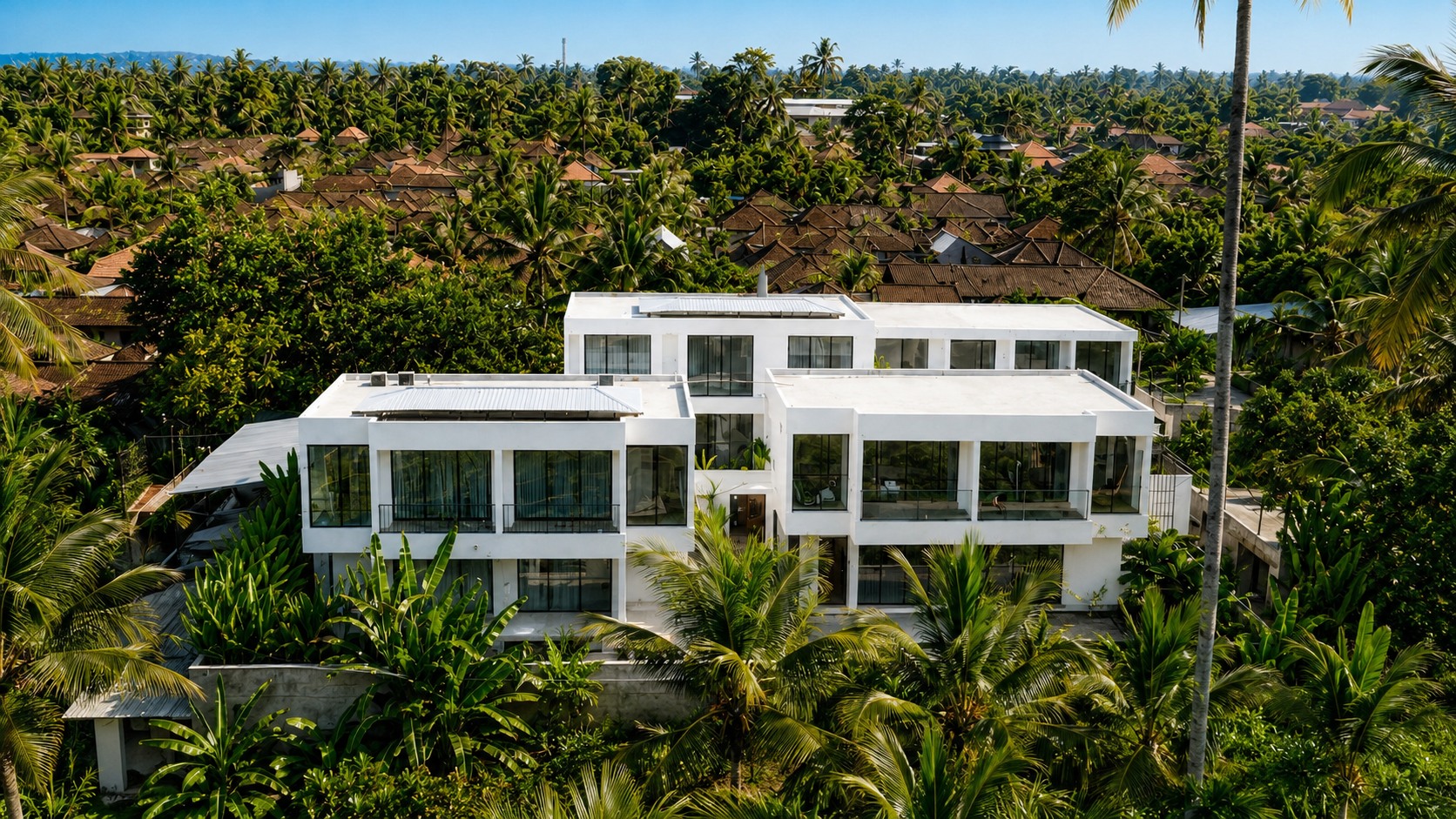 Phase 2 completion visualisation of Santara Villas Resort in Singakerta, Ubud