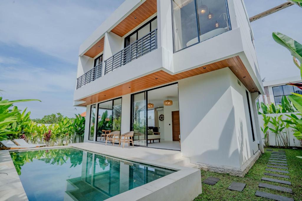 Santara Villas Resort exterior — boutique hotel villa Ubud Gianyar